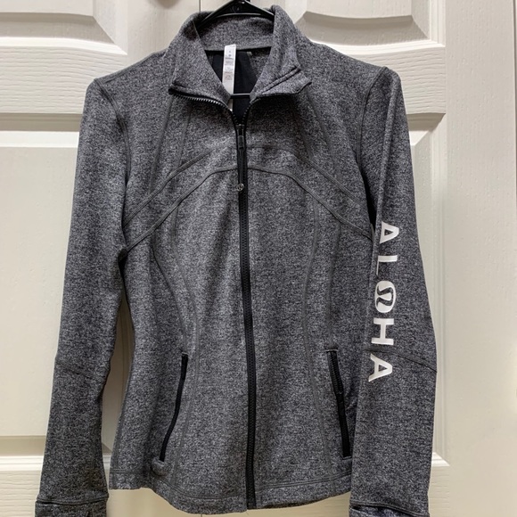 lululemon athletica Jackets & Blazers - 🌺ALOHA Lululemon Heathered Black Define size 6🌺